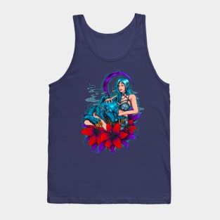 wolf woman Tank Top